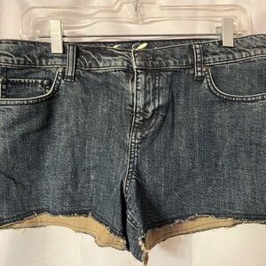 Short juicy couture denim jean shorts size 30. NWOT